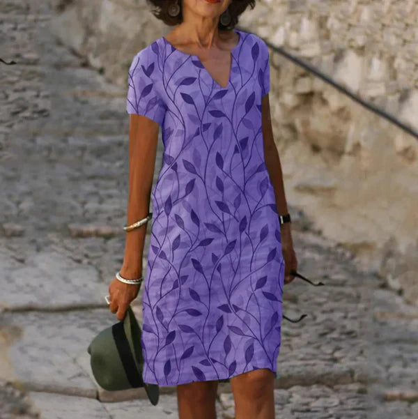 ALIA | ROBE D'ÉTÉ ÉLÉGANTE AVEC COUVERTURE DU VENTRE